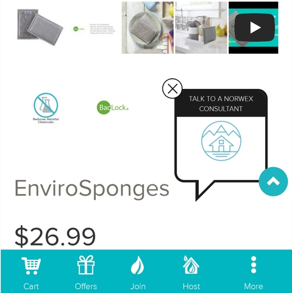 Envir sponges Norwex - Picture 2 of 2